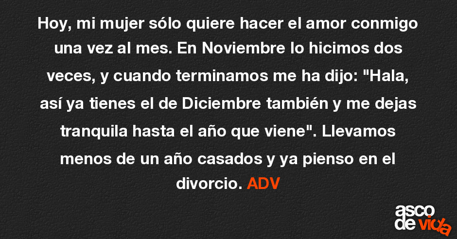 Mi mujer no quiere hacer el amor conmigo [PUNIQRANDLINE-(au-dating-names.txt) 30